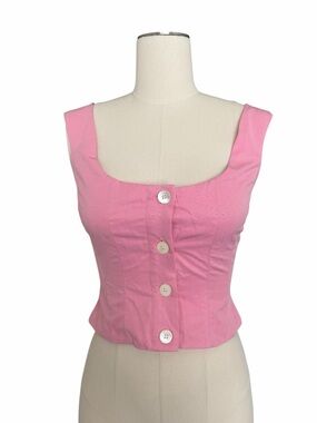 STAUD Pink Top 4